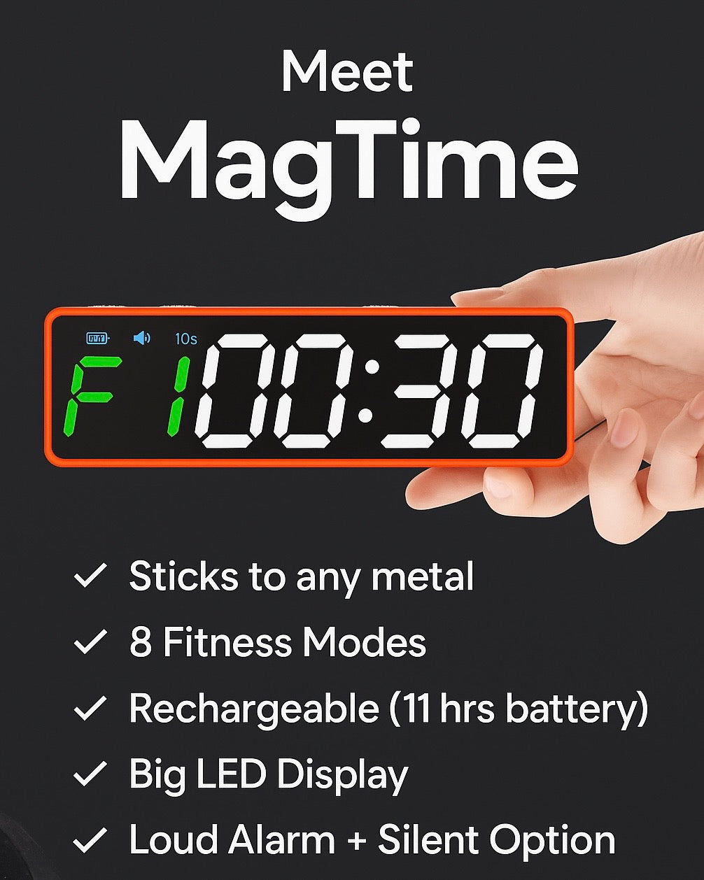 MagTimer - The Ultimate Mini Gym Timer