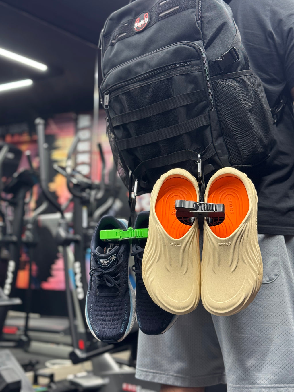 Grip&Go - The ultimate shoe clip & hanger.